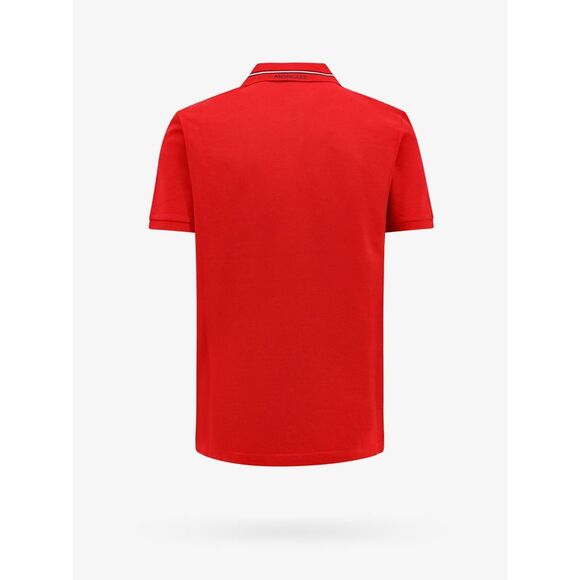 MONCLER Polo Shirt Man Red Polo Shirts - Picture 2 of 3